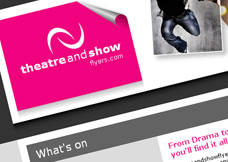 Theatre and Show flyers